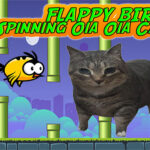 Flappy Bird Spinning oia oia Cat